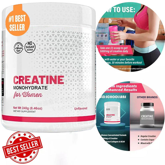OBSERBA RESULTADOS EN EL GIMNASIO CON  CREATINA MONOHIDRATA PRO OLD SCHOOL